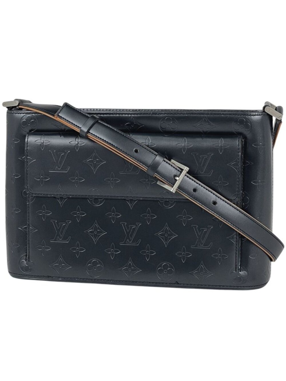 Louis Vuitton Alston Shoulder Bag Monogram Matte Blue